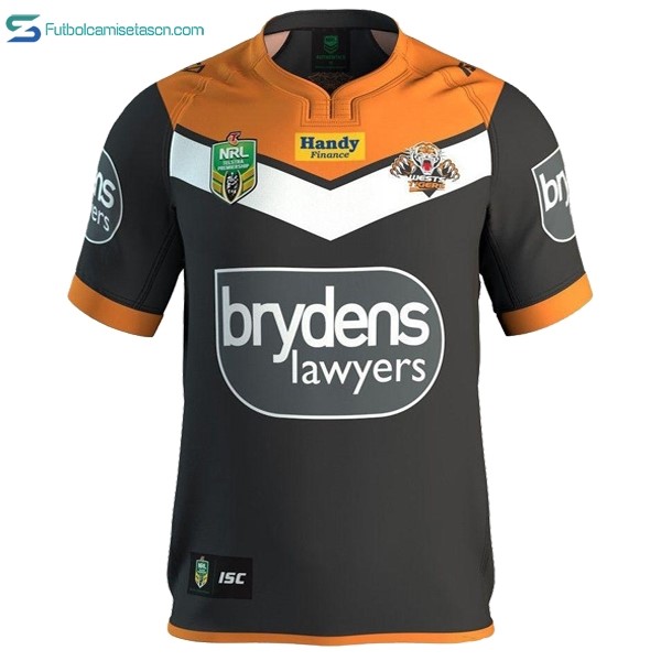 Camiseta Rugby Wests Tigers NRL 1ª 2016/17